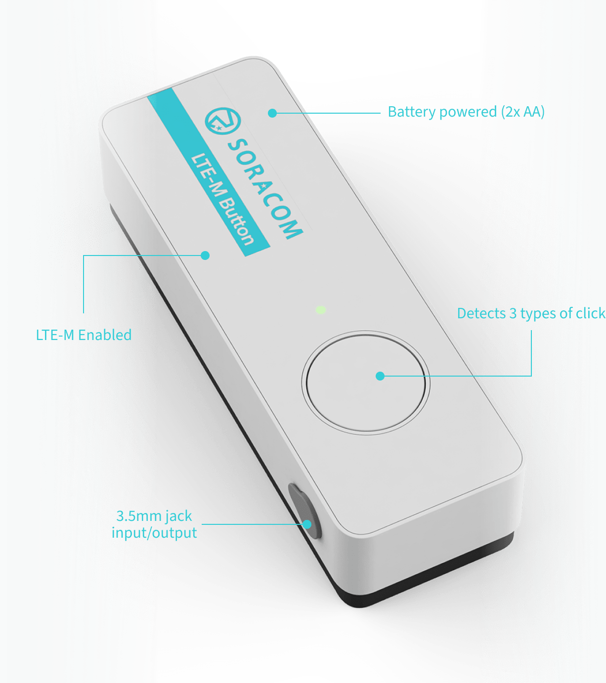 The Soracom IoT LTE-M Button