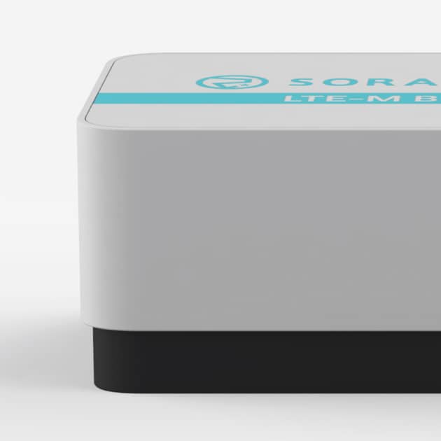 The Soracom IoT Button includes global LTE-M modem with built-in antenna