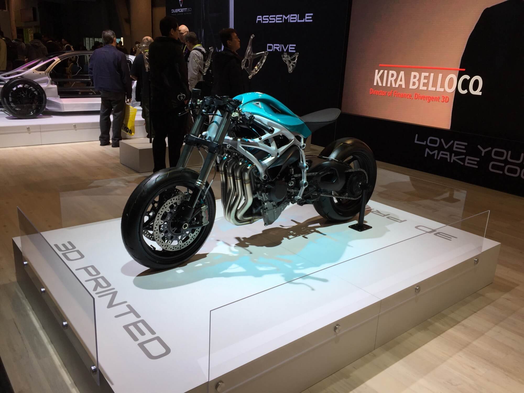 3D Printed Motorcycle