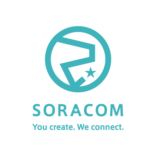Soracom Logo with tagline