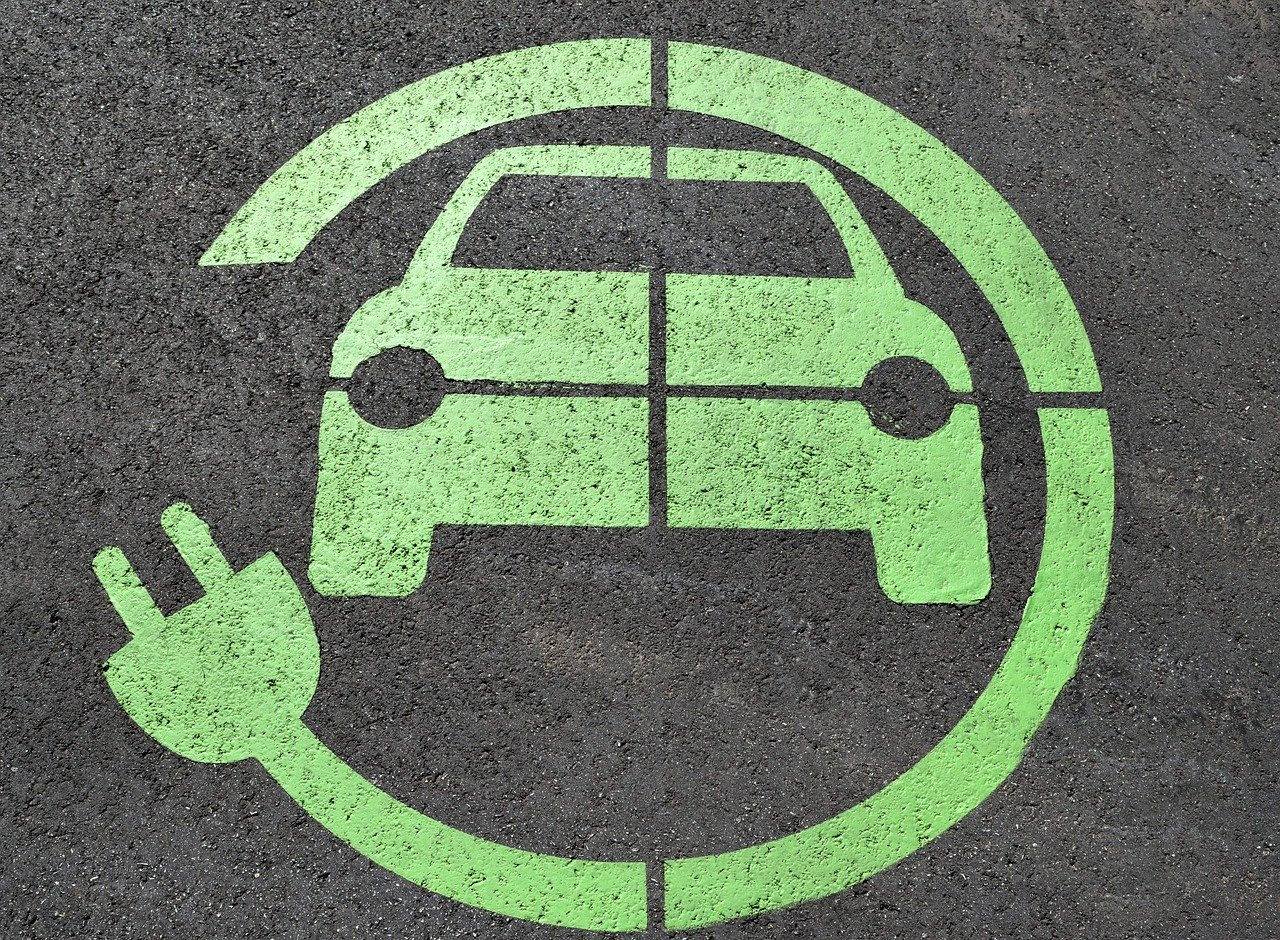 EV charging symbol