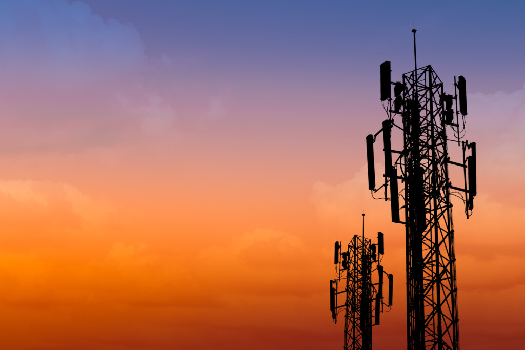 4G towers, image by Adobe Stock,
