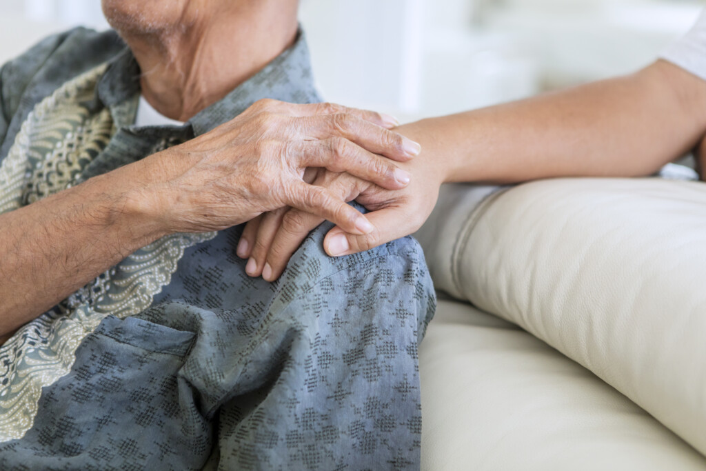 Aging at home, Elderly patient, Remote care, Image from Adobe Stock