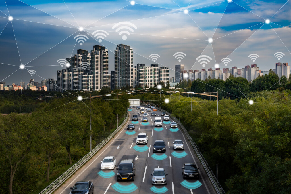 Autonomous vehicle, IoT devices, Photo by Adobe Stock