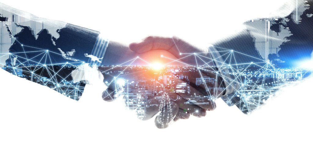 Partnership, IoT Projects, hand shake, connectivity, IoT, Image by Adobe Stock
