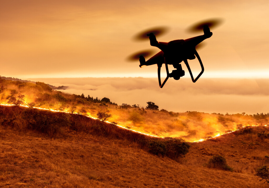 Smart Devices, IoT, Wildfire, Image by Adobe Stock