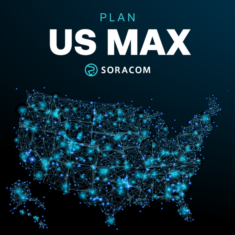 Soracom Plan US-MAX | Max IoT Data Coverage for US