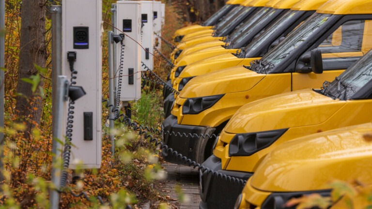 EV charger fleet, image by adobe stock